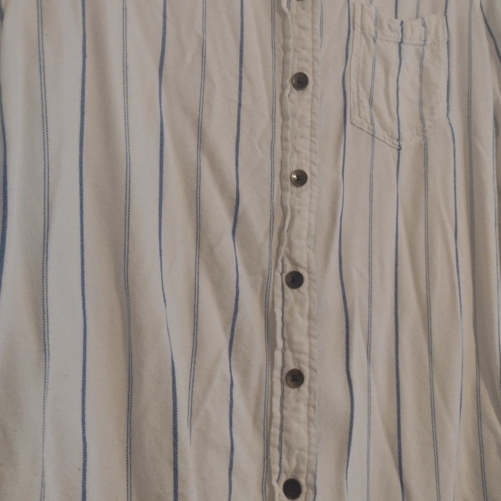 Pin Stripe Button Down - Picture 2 of 7